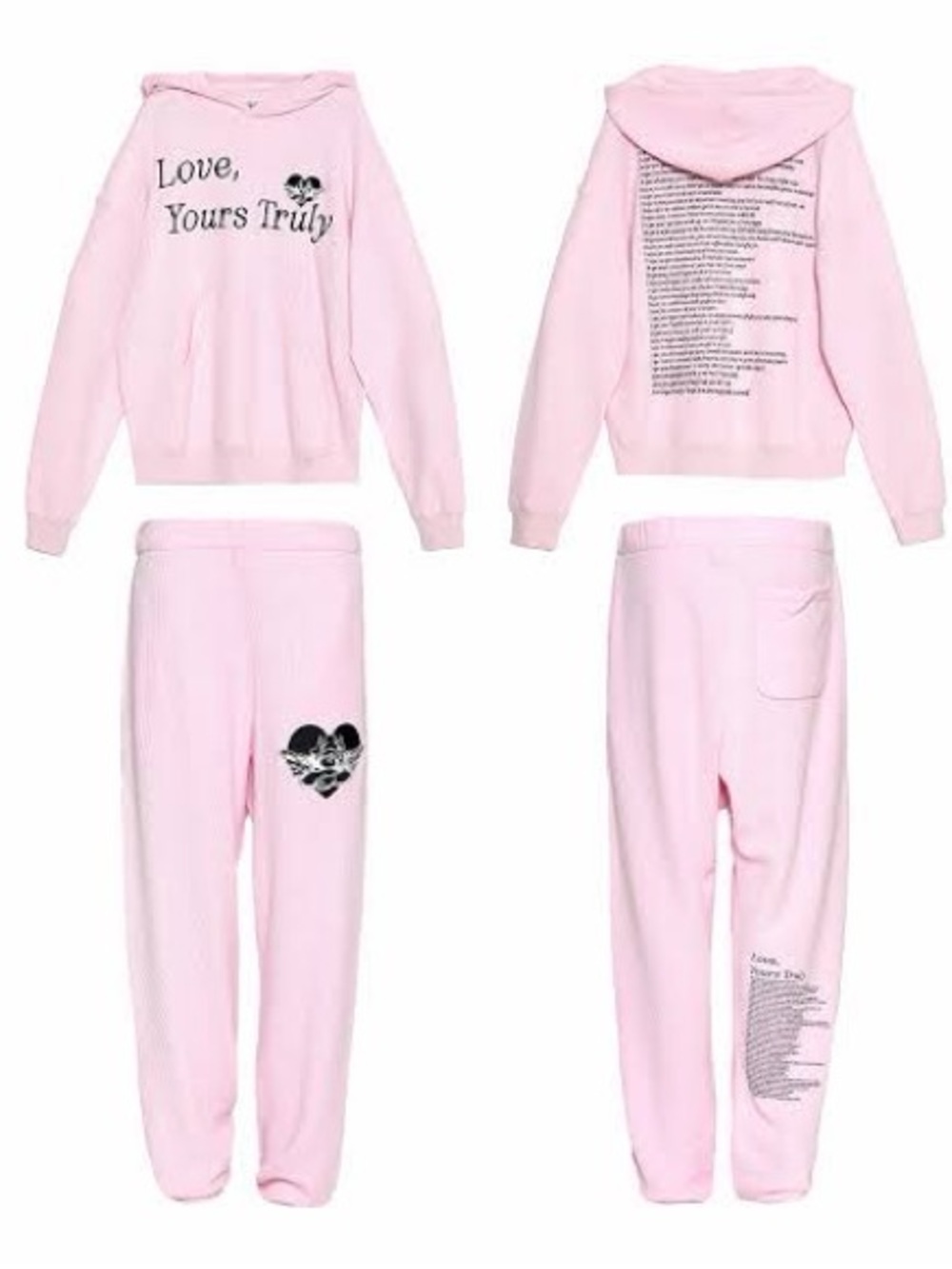 Boys Lie Pink Hoodie & Joggers Set - Love, Yours Truly